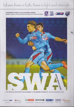 Tranmere Rovers v Southend United Match Programme 2014-11-22